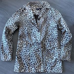 Brand New Cheetah Layer Coat Size S